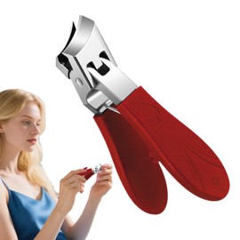 Toe Nail Clippers for Ingrown Toenails - Wide Jaw Opening Anti-Splash Nail Clipper - Fingernail Trimmer Toenail Cutter Hand Care Tool for Adults Kids Men Elderly Women Household Travel Salon