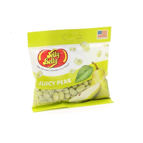 Jelly Belly Jelly Beans (Juicy Pear)-3.5 OZ (Packaging may vary)