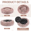 Dog Beds & Cat Bed, Anti-Anxiety Donut Cuddler Warming Cozy