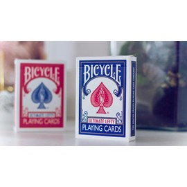 Bicycle Ultimate Lefty Deck Blue (Gimmicks and Online Instructions)