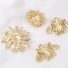 4 Pcs Bee Ladybird Enamel Brooch Rhinestone Crystal Beauty Clothes