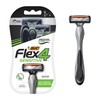 BIC Flex 4 Sensitive Men's Disposable Razor, 4-Blade Disposable Razors