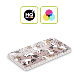 Head Case Designs Toy Fox Terrier Dog Breed Pattern 13 Soft Gel Case Compatible for Oppo F17