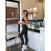 Olmlmt Workout Leggings for Women Butt Lifting Crossover High Waisted