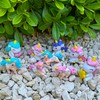 Mood Lab Miniature Unicorn Figurines Set - Funny Mini Statue