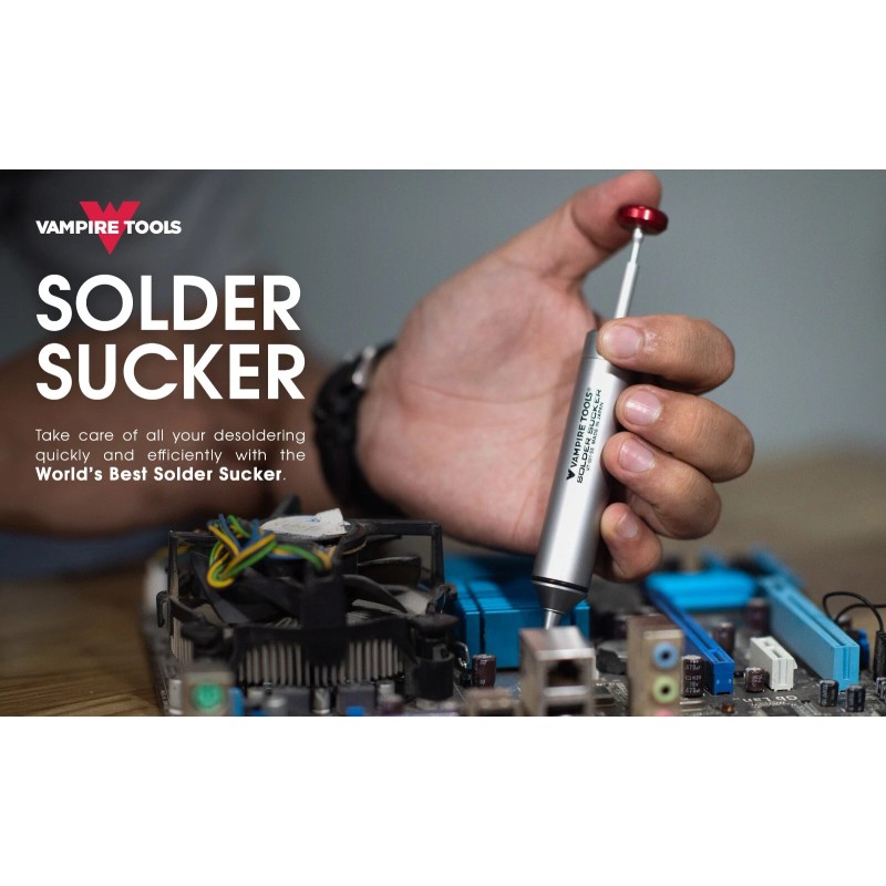 VamPLIERS VT-001-S2TP8 - VamPLIERS 5" Mini Pliers + Solder Sucker