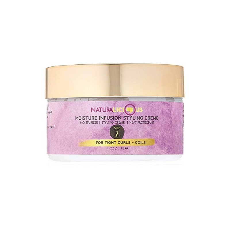 NATURALICIOUS Moisture Infusion Styling Creme (Kinky/Coily Edition)
