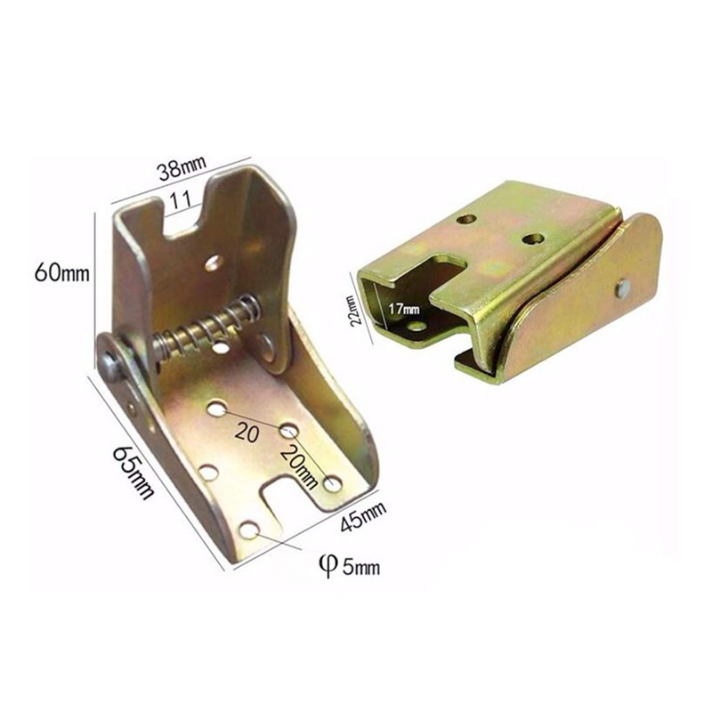 Foldable Support Bracket, Tiberham 2 Pcs Self-Locking Extension Table Chair