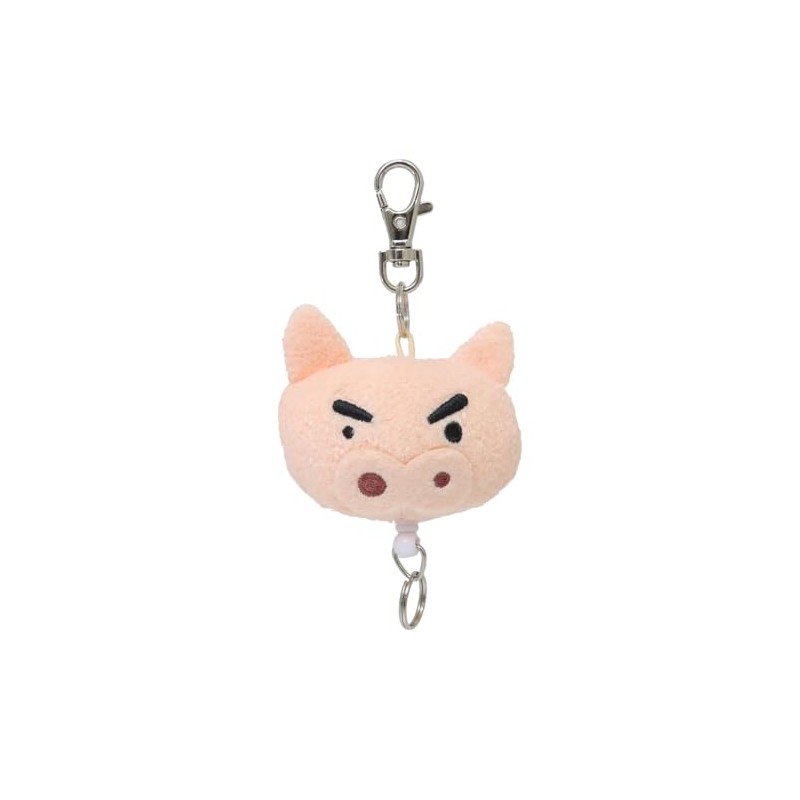 SK Japan Crayon Shin-chan Mascot Reel Key Chain Buri Buri