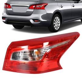 labwork Passenger Side Tail Light Replacement for 2016 2017 2018 Nissan Sentra Rear LED Tail Light Brake Lamp Assembly NI2805108 265503YU0A RH Right Side