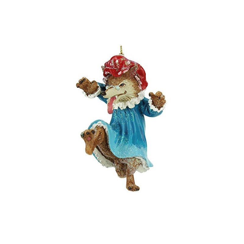 Gisela Graham Wolf Grandma Fairy Tale Christmas Decoration