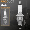 AZXX E6TC Spark Plug 10 Pack, BP6HS Spark Plug for