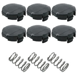 laffoonparts 6 Pcs Speed Feed 400 Trimmer Head Cover X472000070, Replacement for Echo SRM-225 Serise SRM-225-S03912 SRM-225-S04011, Replacement for Echo SRM-225i Serise SRM-225i-S08712 and More