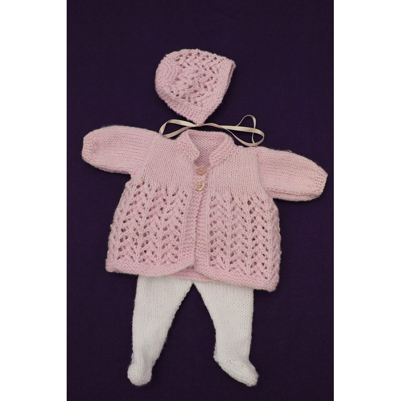 Knitting Pattern for Dolls Clothes comprising of Jacket, Leggings and