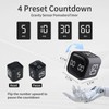 Productivity Timer Flip Gravity Sensor Cube Timer Countdown & Countup,Mute