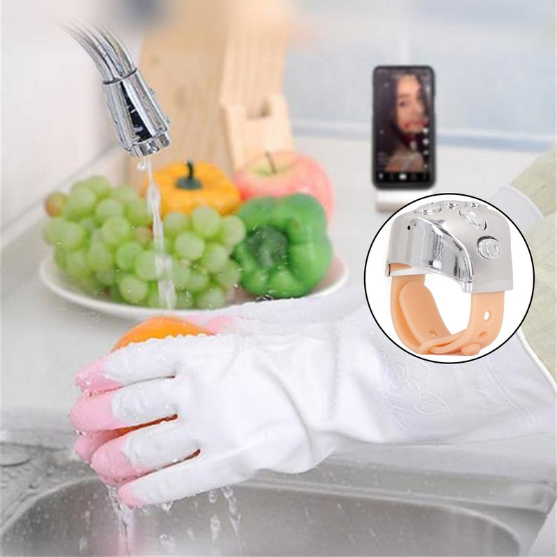 Bluetooth Remote Control Scrolling Ring APP Page Turner Camera Remote