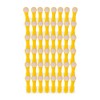 48 Clothes Pegs Laundry Clips with Stainless Steel Compression Springs