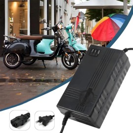 Savefree® -cargador Para Bicicleta Electrica 48v,12ah Con 3 Luces Indic Bicicleta Electrica Cargador Para Bicicleta Electrica