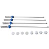 2-Pack W10820048 Washing Machine Suspension Rod Kit Replacement for Whirlpool