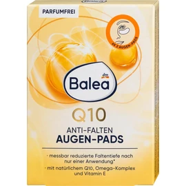 Balea Anti-wrinkle eye pads Q10 (6 pairs), pack of 12