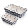 Wisenvoy Baking Dish Casserole Dish Ceramic Lasagna Pan 2-Pcs Bakeware