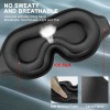 Unbranded 3D Travel Sleeping Eye Mask Soft Padded Shade Cover