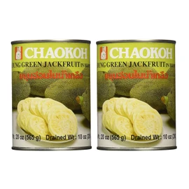 Chaokoh Young Green Jackfruit in Brine 280g, 2 Pack