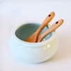 UPKOCH Wooden Rice Paddle Japanese Style Wooden Spoon Ladle Asian