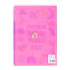 Greeting Life 3 Pocket File, A4 Size, Rainbow FA4-136-MM