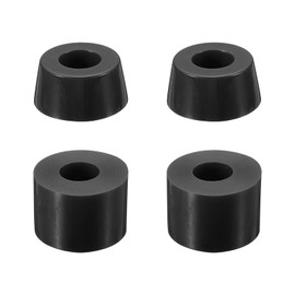 PATIKIL Skateboard Bushings, 90A PU Long-Board Truck Bushings Rebuild Kit for Skateboard Parts, Black