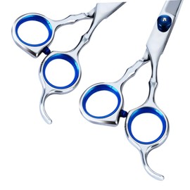 Beavorty Barber Hair Tool Set 5 Piece Kit Hair Cutting Kit Scissors Comb for Hair Styling Tools Salon or Home