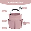 abcmilz 17L Cleaning Caddy with Handle, Cleaning Supplies Organizer, Foldable