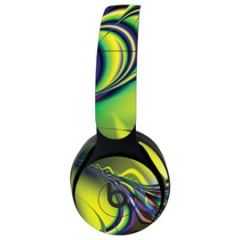 MightySkins Skin for Beats Solo Pro Wireless Headphones - Acid | Protective, Durable, and Unique Vinyl Decal wrap cover | Easy To Apply, Remove, and Change Styles | Made in the USA (BESOLOPR-Acid)
