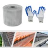 DYNAMI 5 Inch x 100 Ft Aluminum Gutter Guard Mesh,Aluminum