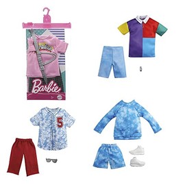 MATTEL Ken Look GWC31 Dolls and Accessories, Multi-Colour (446GWC31)