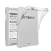 BOZHUORUI Case for 3.7" Xteink X3 eReader,Clear Soft TPU Back