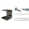 INOX Living Vogelhaus Edelstahl – modernes, wetterfestes Design, langlebige Vogelstation,