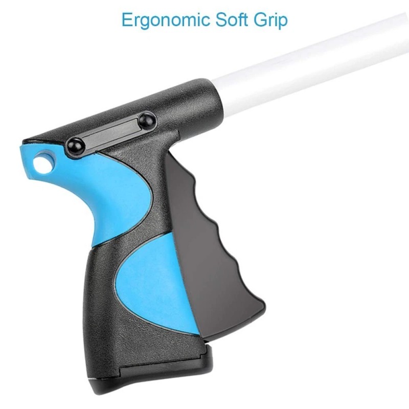 Effortless 32" Blue Grabber Tool with Non-Slip Grip - Perfect