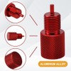 Blueshyhall 2PCS Brake Proportioning Valve Bleeder Tool Red, GM Brake