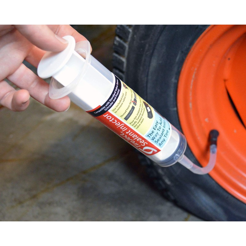 TireJect Off-Road 5-in-1 Flat Tire Protection Kit with Sealant Injector