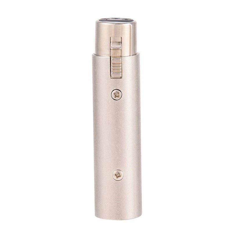 Tangxi 3.0x0.7 Pulgadas 2 Unids 3-Pin XLR Macho a Hembra