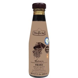 Megachef Premium Dark Soy Sauce (Kecap Manis) 6.7 Fl Oz