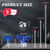 Lanties 9 Pcs Airless Paint Sprayer Tips Reversible Spray Tip