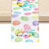 ANOTION Easter Table Runner, Table Runner 72 Inches Long, Easter
