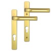 Hoppe Lever / Lever 92PZ 122mm Short Gold