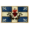 Cayyon Sacred Heart of Jesus Flag, Religious Design, Polyester, 5x3