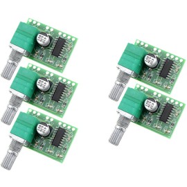 5pcs PAM8403 5V 2 Channel Digital Audio Amplifier with Potentiometer Switch