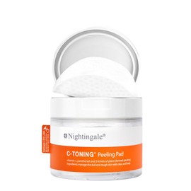Nightingale C-Toning Peeling Pads, 60 sheets, facial exfoliation / 나이팅게일 C-토닝 필링패드 60매입 얼굴각질제거