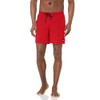 Quiksilver mens Solid Elastic Waist Volley Boardshort Swim Trunk Bathing