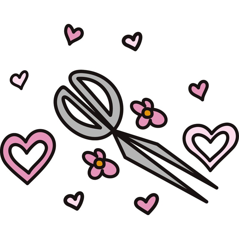 CafePress Sewing Scissors Rectangle Magnet, 3"x2" Refrigerator Magnet